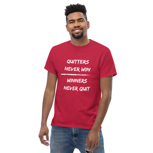 Quitters Never Win | Winners Never Quit - Men Size - Image 14