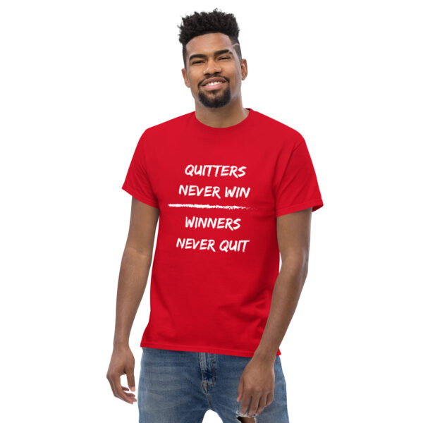Quitters Never Win | Winners Never Quit - Men Size - Image 10