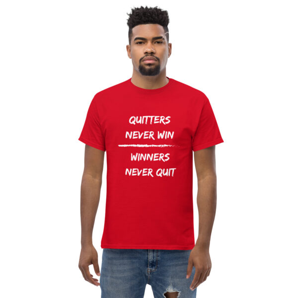 Quitters Never Win | Winners Never Quit - Men Size - Image 9